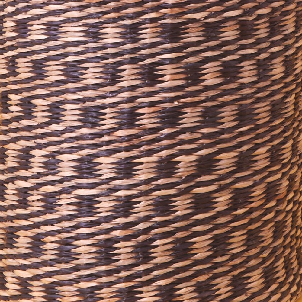 14" Small Spiral Seagrass Planter Shelf Basket